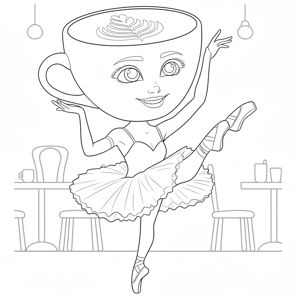 Presents themed Italian brainrot surprise coloring page