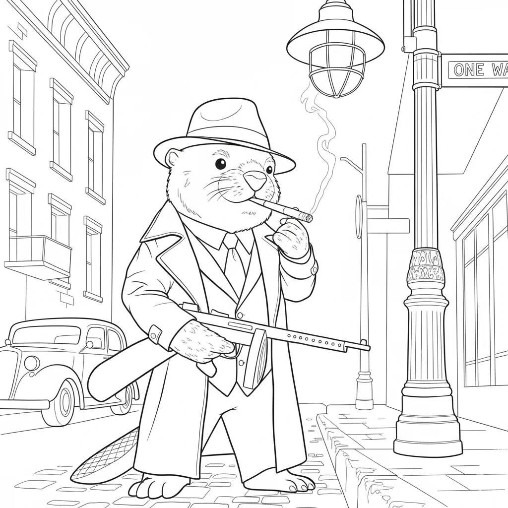 Tralalero Tralala character Italian brainrot coloring sheet