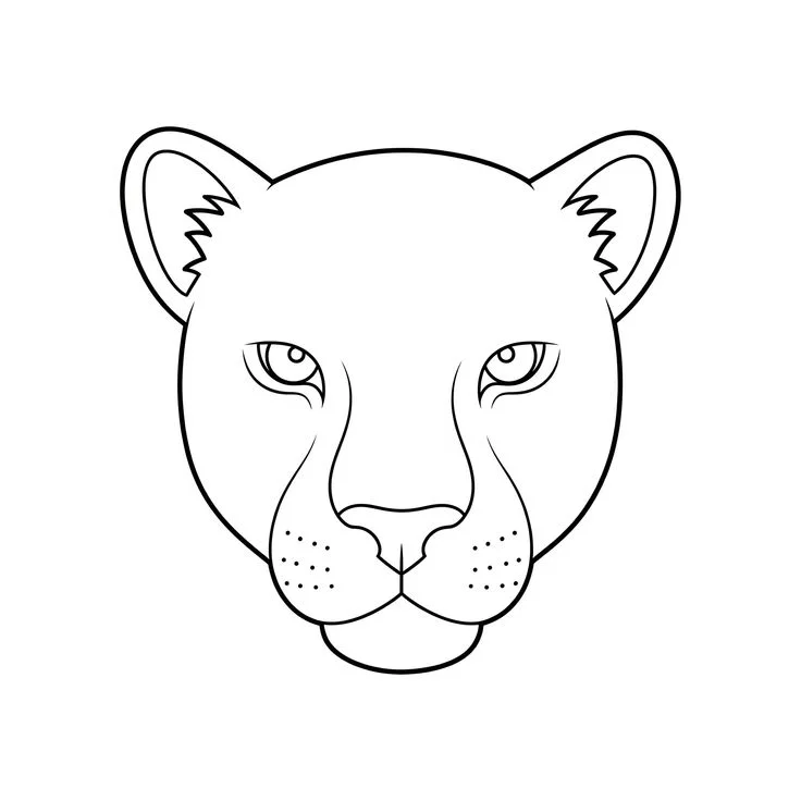 Lion Coloring Page